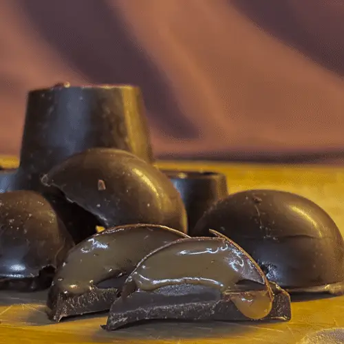 caramel chokolade fra chokoladesmageriet