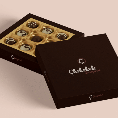 chokoladesmageriets lækre gaveboks